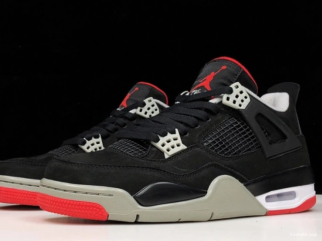 JORDAN 4 RETRO 308497-060 BLACK CEMENT 0719